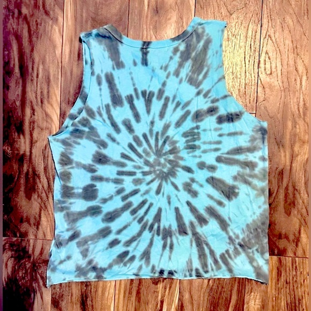 NWOT Rock & Roll Denim Tye Die Tequila Time Tank Sz XL - Picture 10 of 12